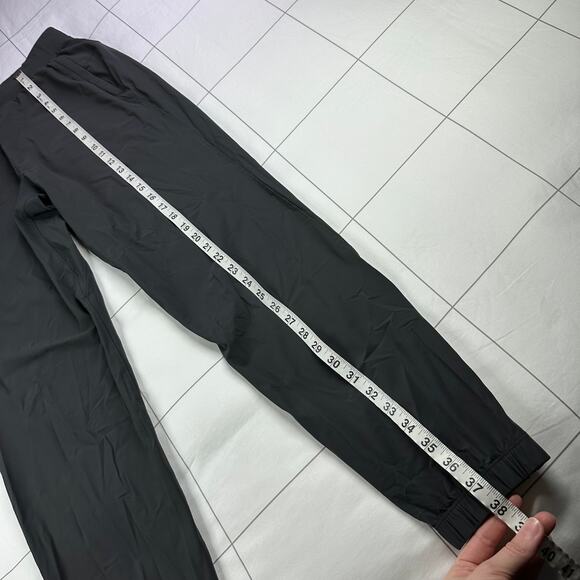 Lululemon Pants Mens Small Gray Surge Jogger Athletic Tapered Warm Up Ankle Zip - Picture 10 of 10